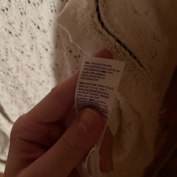 White House Black Market Ivory Knit Sweater - Picture 4 of 4